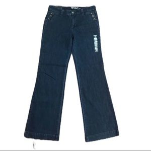 NWT GAP Factory 6/28r button detail trouser Jean
